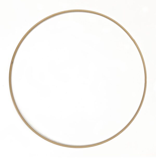 ANELLO METALLO D40 CM oro (Cod. 40584-01)