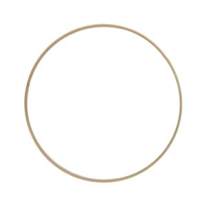 ANELLO METALLO D30 CM oro (Cod. 40585-01)