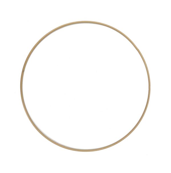 ANELLO METALLO D30 CM oro (Cod. 40585-01)