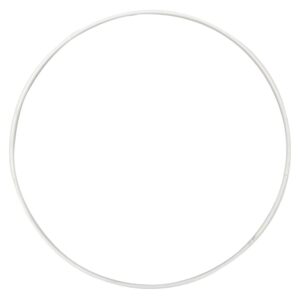 ANELLO METALLO D40 CM bianco (Cod. 40584-02)