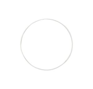 ANELLO METALLO D20 CM bianco (Cod. 39715-02)
