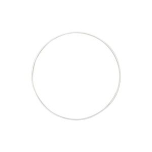 ANELLO METALLO D20 CM bianco (Cod. 39715-02)