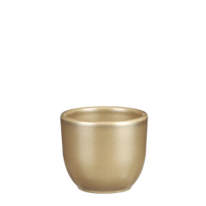 VASO TUSCA ROTONDO H7,5 D8,5 CM oro (Cod. 40788-01)