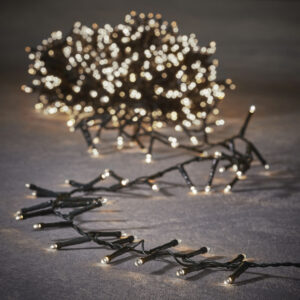 FILO DI LUCI BIANCO CLASSICO 200LED A BATTERIA 4MT  (Cod. 40790-01)