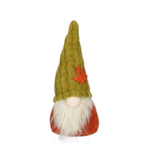 DECORAZIONE GNOMO 7,5X7,5 H20 CM cappello-verde (Cod. 40802-02)
