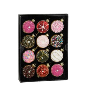 12 PZ.DECORAZIONE DA APPENDERE CIAMBELLE 22X16,5 H3,5 CM  (Cod. 40812-01)