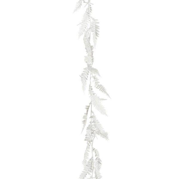 CADENTE FOGLIE GLITTER 180 CM bianco (Cod. 40820-03)