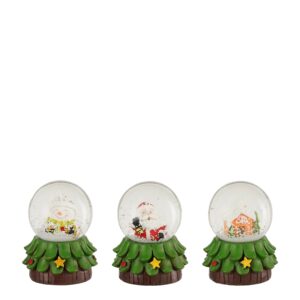 1 PZ. PALLINA DI NEVE XMAS H10 CM soggetto-casuale (Cod. 40835-01)