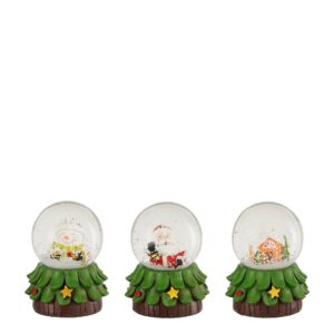 1 PZ. PALLINA DI NEVE XMAS H10 CM soggetto-casuale (Cod. 40835-01)