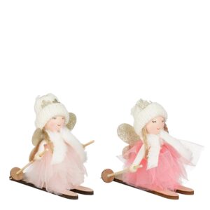 1 PZ. DECORAZIONE ANGELO H10 CM soggetto-casuale (Cod. 40837-01)