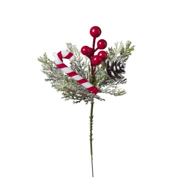 PICK RAMETTO NATALIZIO 20 CM  (Cod. 41014-01)