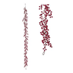 FESTONE BACCHE 180 CM rosso (Cod. 41095-01)