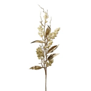 RAMO MINI BACCHE 86 CM  oro (Cod. 41093-01)
