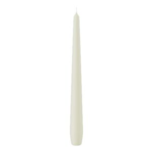 SET 12 CANDELE CONICHE H25 D2,5 CM avorio (Cod. 9872-29)