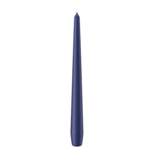 SET 12 CANDELE CONICHE H25 D2,5 CM blu-scuro (Cod. 9872-53)