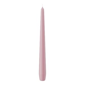 SET 12 CANDELE CONICHE H25 D2,5 CM rosa (Cod. 9872-34)