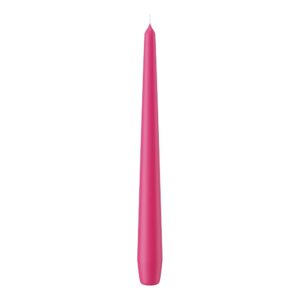 SET 12 CANDELE CONICHE H25 D2,5 CM fucsia (Cod. 9872-36)