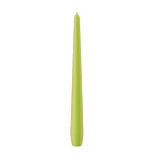 SET 12 CANDELE CONICHE H25 D2,5 CM verde-mela (Cod. 9872-38)