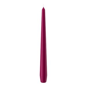 SET 12 CANDELE CONICHE H25 D2,5 CM viola-chiaro (Cod. 9872-41)