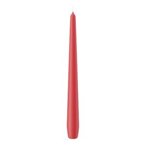 SET 12 CANDELE CONICHE H25 D2,5 CM lampone (Cod. 9872-56)