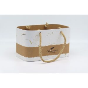 BORSETTA NATUR 24,5X14,5 H14 CM  (Cod. 40764-01)