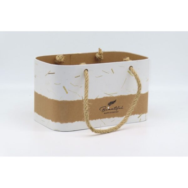 BORSETTA NATUR 24,5X14,5 H14 CM  (Cod. 40764-01)