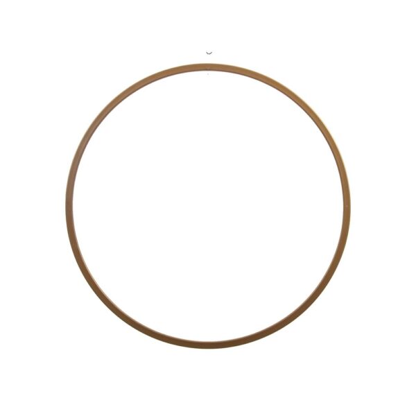 CERCHIO METALLO DA APPENDERE D40 CM  oro (Cod. 40909-01)