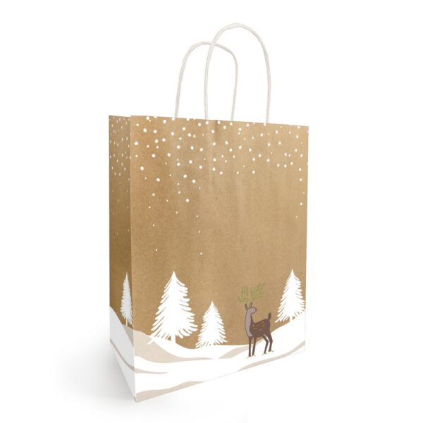 50 PZ. BORSA NATUREL TINO 23X12X30 CM  (Cod. 40562-01)