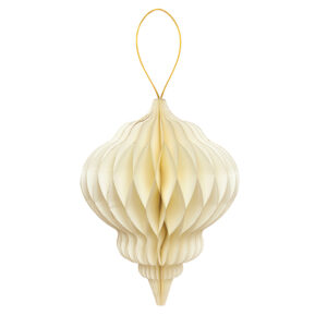 DECORAZIONE CARTA DA APPENDERE D40 CM avorio (Cod. 40929-03)