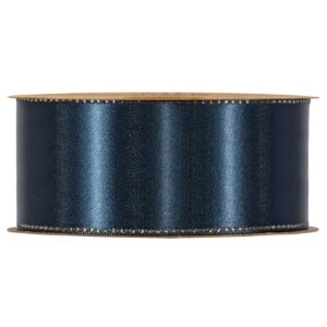 NASTRO SATIN  MM40 X MT20 blu-mare (Cod. 40777-02)
