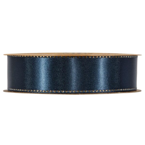 NASTRO SATIN MM40 X MT20 blu-mare (Cod. 40778-02)