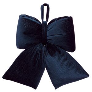 FIOCCO VELLUTO GLITTERING DA APPENDERE CM48 X H60  blu (Cod. 40783-01)