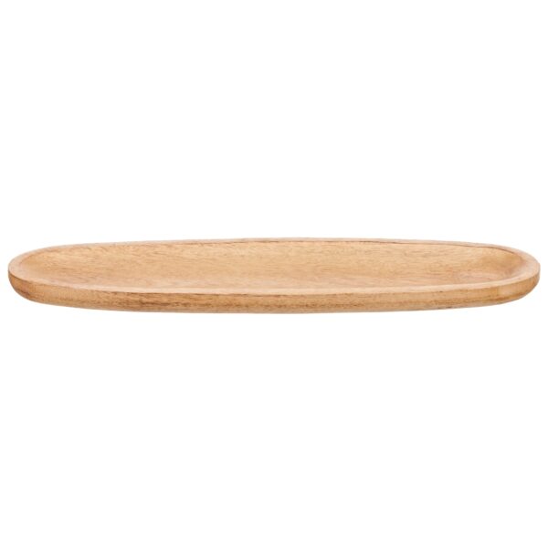 VASSOIO LEGNO OVALE CM 50X13X2,5  naturale (Cod. 40892-01)