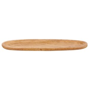 VASSOIO LEGNO OVALE CM 70X18X2,5  naturale (Cod. 40893-01)