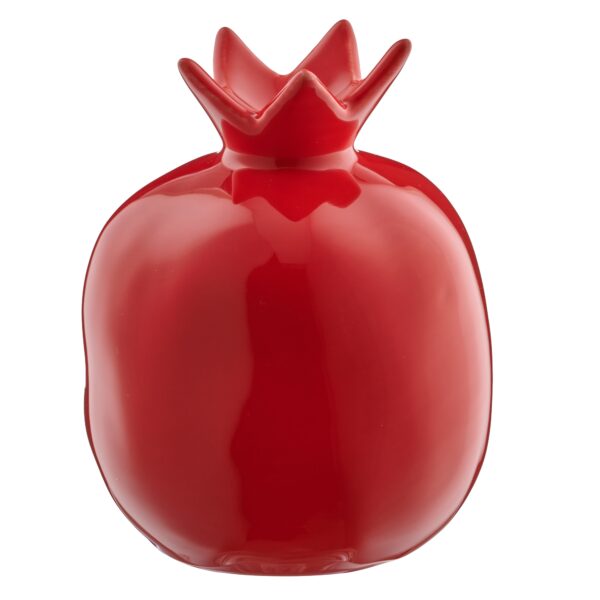 MELOGRANO IN CERAMICA 9X9X11 CM rosso (Cod. 40933-01)