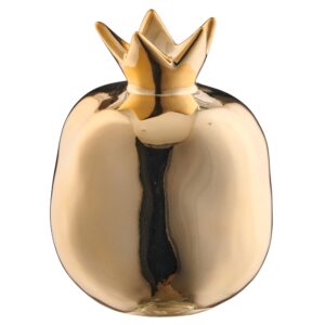 MELOGRANO IN CERAMICA 11X11X13,5 CM oro (Cod. 41039-01)
