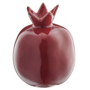 MELOGRANO IN CERAMICA 11X11X13,5 CM bordeaux (Cod. 40934-02)