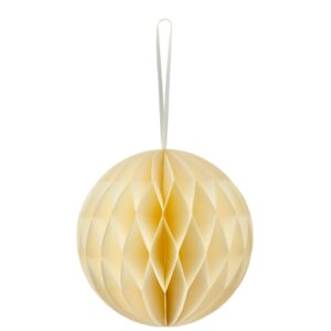 DECORAZIONE CARTA DA APPENDERE 15X15X15 CM bianco (Cod. 40935-02)