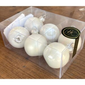 SET 6 PALLINE SEGNAPOSTO MM 50  (Cod. 10944-01)