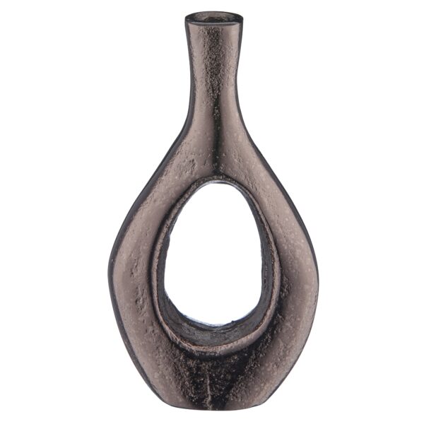 VASETTO ALLUMINIO 8,5X3,5X15,5 CM nero (Cod. 40945-01)