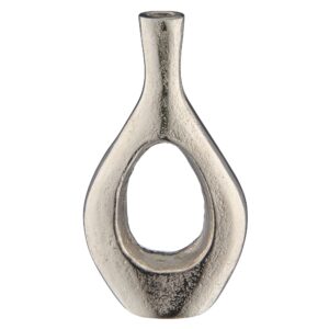 VASETTO ALLUMINIO 8,5X3,5X15,5 CM argento (Cod. 40945-03)