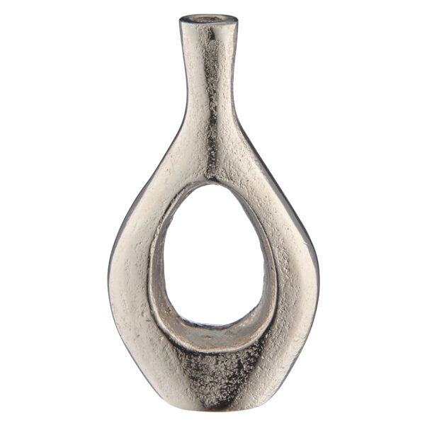 VASETTO ALLUMINIO 8,5X3,5X15,5 CM argento (Cod. 40945-03)
