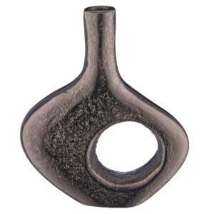 VASETTO ALLUMINIO 12X3,5X14 CM nero (Cod. 40946-01)