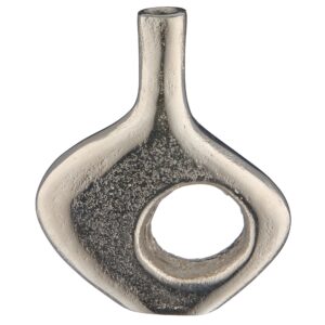 VASETTO ALLUMINIO 12X3,5X14 CM argento (Cod. 40946-03)