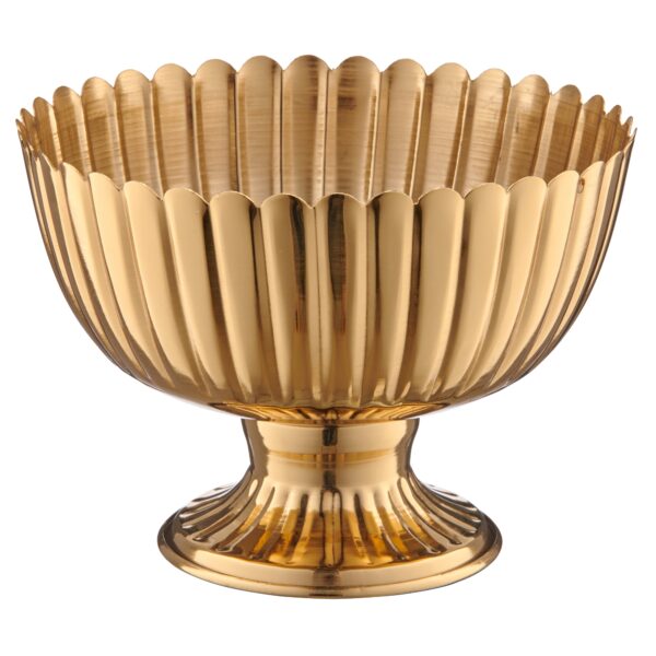 COPPA METALLO 20X20X15 CM oro (Cod. 40947-01)