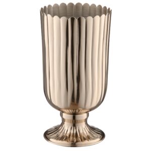 COPPA METALLO 14X14X27 CM argento (Cod. 40949-02)