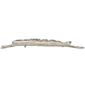 VASSOIO ALLUMINIO CM 82X13X6  argento (Cod. 40953-02)