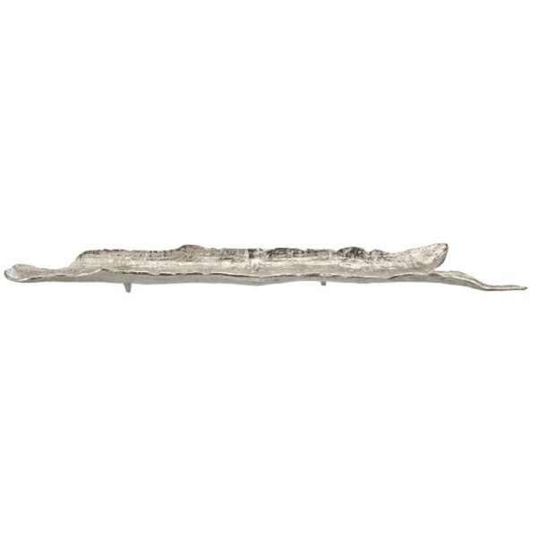 VASSOIO ALLUMINIO CM 112X15X7,5  argento (Cod. 40954-02)