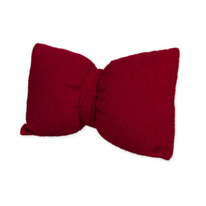 CUSCINO CON FIOCCO 45X30 CM rosso (Cod. 40915-01)