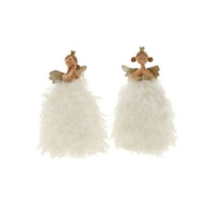 1 PZ. ANGELO NINA H24 D12 CM bianco---soggetto-casuale (Cod. 40998-01)
